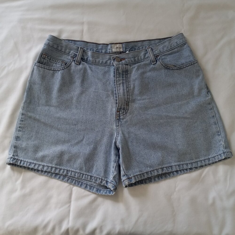 Calvin Klein Ladies Jean Shorts, Size 16, Faded, Lightweight